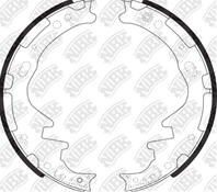 Колодки тормозные барабанные