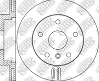 Диск тормозной NiBK RN1773