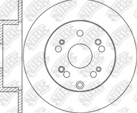 Диск тормозной NiBK RN1618
