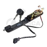 Ручка открывания передней двери правая с центральным замком / VW Passat 93-96