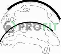 Колодки тормозные бараб._ford focus 98-04 rear