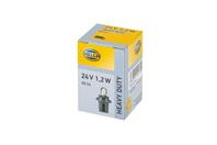 8GA 007 997-071_лампа накаливания! 24V 1.2W (D8.5D) с полим. патроном (щитка при