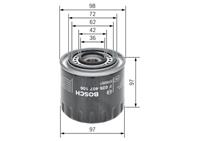 F 026 407 106 фильтр масляный! Renault Espace/Laguna/Shafrane/Master 2.2D/TD-2.5D/TD 86&gt