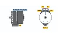 Свеча накаливания 0250402005 от фирмы BOSCH