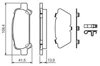 0 986 424 650_!колодки дисковые з. Subaru Foreste