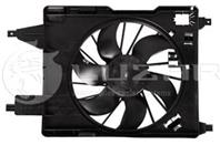 Э/вентилятор охл. с кожухом для а/м Renault Megane II (02-) (LFK 0909)