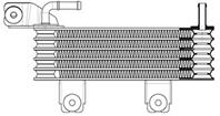 Радиатор масл. для а/м Hyundai Tucson/Kia Sportage (04-) 2.0i/2.0D (LOc 0850)