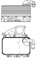 Радиатор кондиц. с ресивером для а/м Opel Mokka (13-) 1.4T (LRAC 2151)