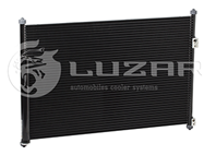 LRAC 2465_радиатор кондиц. с ресивером Suzuki Grand Vitara (05-)