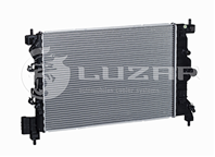 LUZAR LRC 0595 Радиатор CHEVROLET AVEO 1.6 M/T 11-