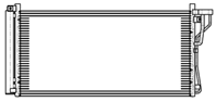Радиатор кондиц. для а/м Hyundai Sonata (05-) 2.4i /Kia Magentis II (06-) 2.0i (LRAC 0839)
