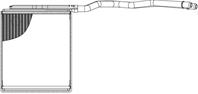 Радиатор отоп. для а/м Mazda 3 (BK) (02-) (LRh 2561)