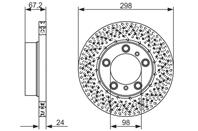 1 457 429 801_фильтр воздушный! Nissan Sunny 1.2-