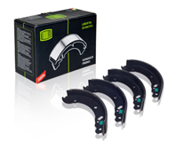 Колодка тормозная газель  соболь задняя (trialli) gf238 (4 шт)