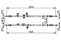 LINKA HAM. RЁCZ. FORD T. KUGA 13-16 LE/PR