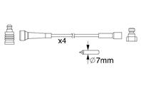 0 986 357 210_к-кт проводов! Renault Laguna/Megan