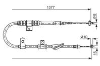 Трос ручника
