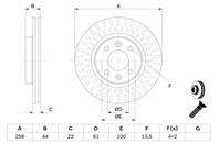 0 986 479 A86_диск тормозной передний! Renault Logan/Sandero/Clio 0.9/1.2/1.5dc