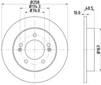 Диск тормозной ЗАКАЗЫВАТЬ КРАТНО ДВУМ!!!