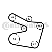 CT-6PK1538K2_ремкомплект НО! BMW E46/E39/E60/E65/