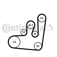 CT-6PK1145K1_ремкомплект НО! Ford Galaxy  Seat Al