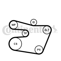 Ct-6pk1538k1_ремкомплект но! bmw e46/e39/e60/e65/