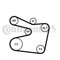 Ct-6pk1555k2_ремкомплект но! bmw 3 e34/e36/e39/e3