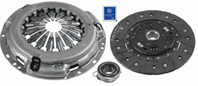 Clutch kit with bearing