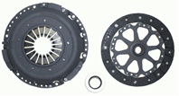 Clutch kit with bearing