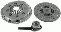 Clutch kit with hydraulic bearing
