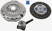 Clutch kit with hydraulic bearing