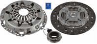 Clutch kit with bearing