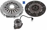 Clutch kit with hydraulic bearing