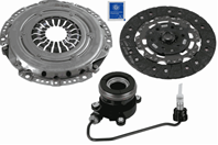 Clutch kit with hydraulic bearing