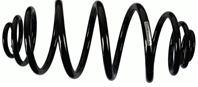 Пружина подвески, задн. лев./прав. (dla poj. z zaw. standardowym) rena