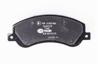 Колодки тормозные передние с датчиками износа 8DB355012761 от фирмы HELLA