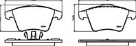 Колодки тормозные дисковые