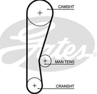 5119 ремень грм  power grip