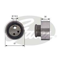 Ролик модуля натягувача ременя