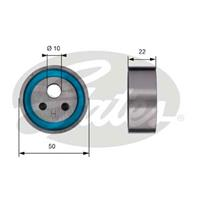 GATES T41154 Ролик ремня ГРМ RENAULT CLIO/MEGANE/KANGOO 1.2-1.6