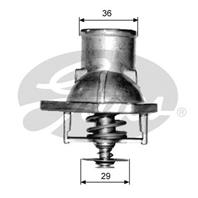 GATES TH15192G1 Термостат OPEL 86-