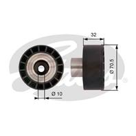 Паразитный / Ведущий ролик, зубчатый ремень