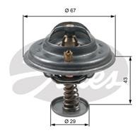 TH27680G1_термостат! MB W126/W124/W140 3.8-5.6 85-97