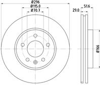 Диск тормозной
