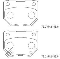 КОЛОДКИ ТОРМОЗНЫЕ