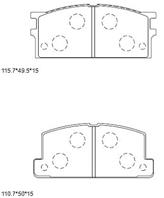 PAD KIT  DISC BRAKE PAD KIT  DISC BRAKE