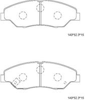 КОЛОДКИ ТОРМОЗНЫЕ