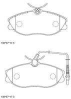 КОЛОДКИ ТОРМОЗНЫЕ
