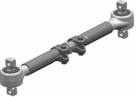 Тяга реактивная тяга L660MM 13013021MM разборная регулируется по длине старый номер