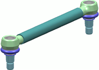 Тяга рулевая поперечная MB: CAPACITY CapaCity 07-, CITARO Citaro N, Citaro MUE,Citaro, Citaro MUE 98